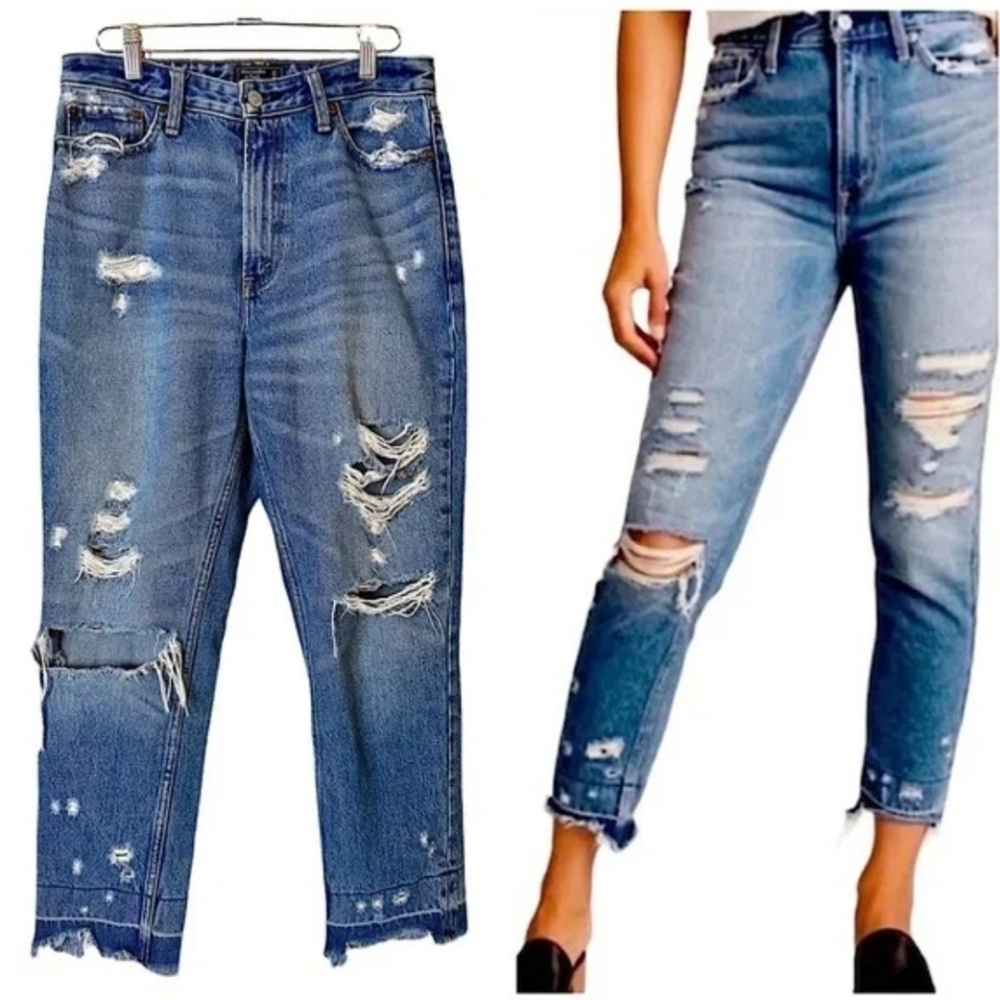 Abercrombie Fitch Distressed Jeans